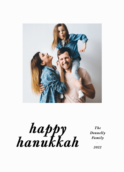 Happy Hanukkah Serifs